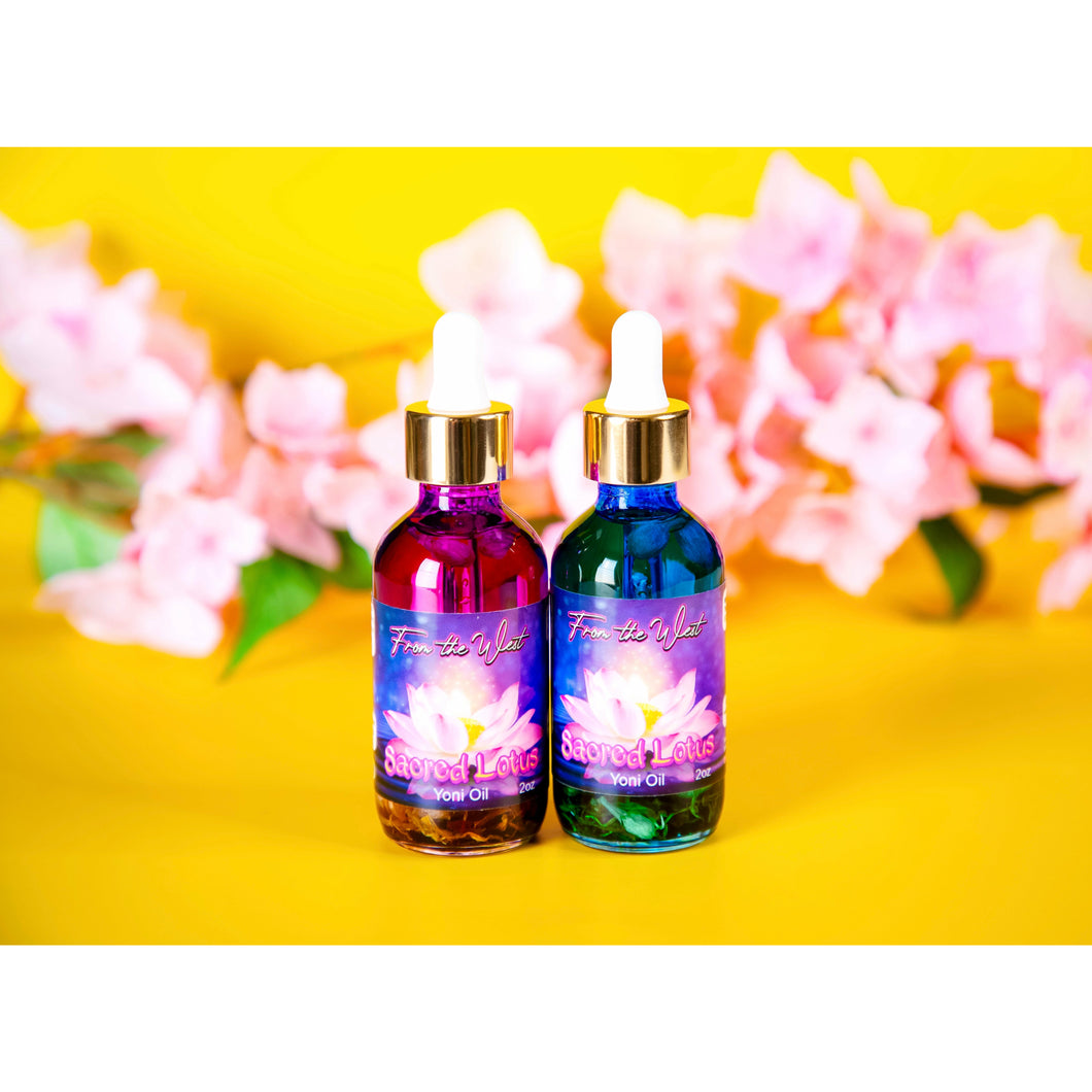 Sacred Lotus Yoni Oil - From the West